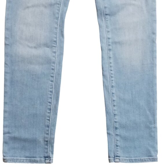 Frame Le Garcon Low-Rise Light Blue Jeans Women's Size 26 Slim Fit - Picture 4 of 12